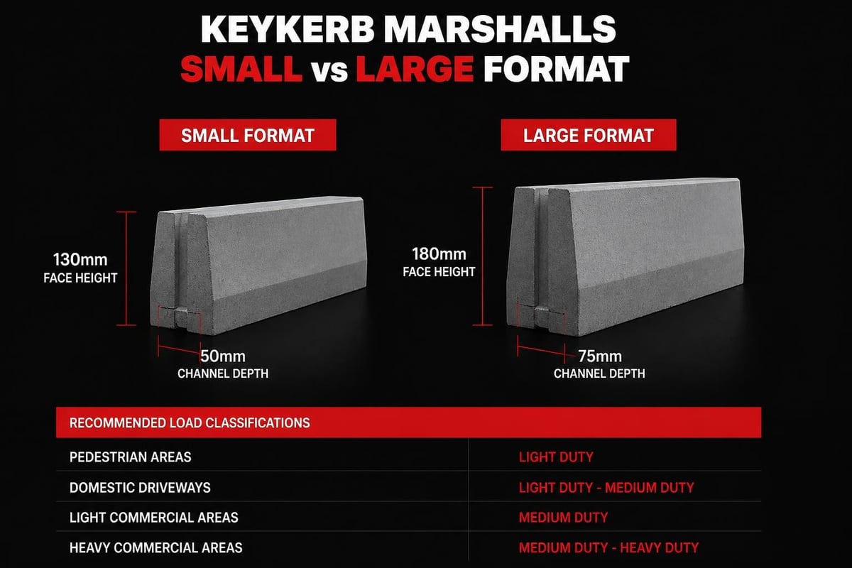 KeyKerb size comparison