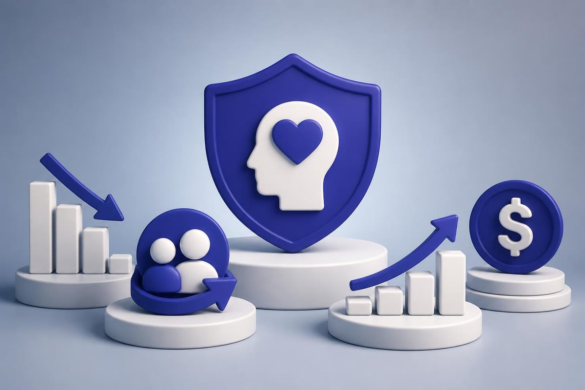 Business impact of mental wellness programs