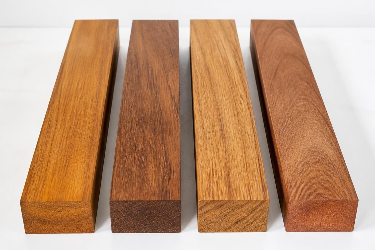 Wood species comparison