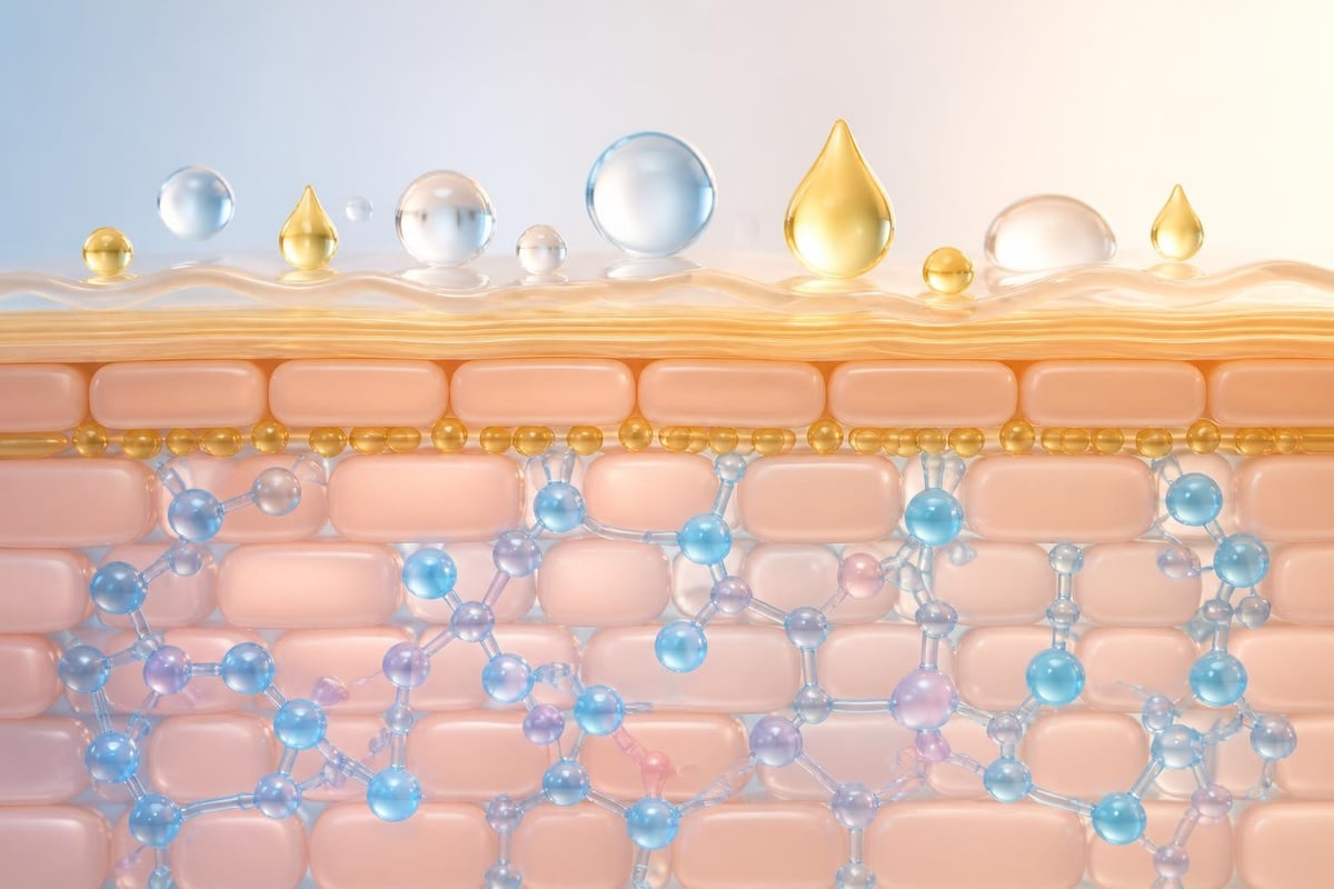スキンケア成分の機能分類