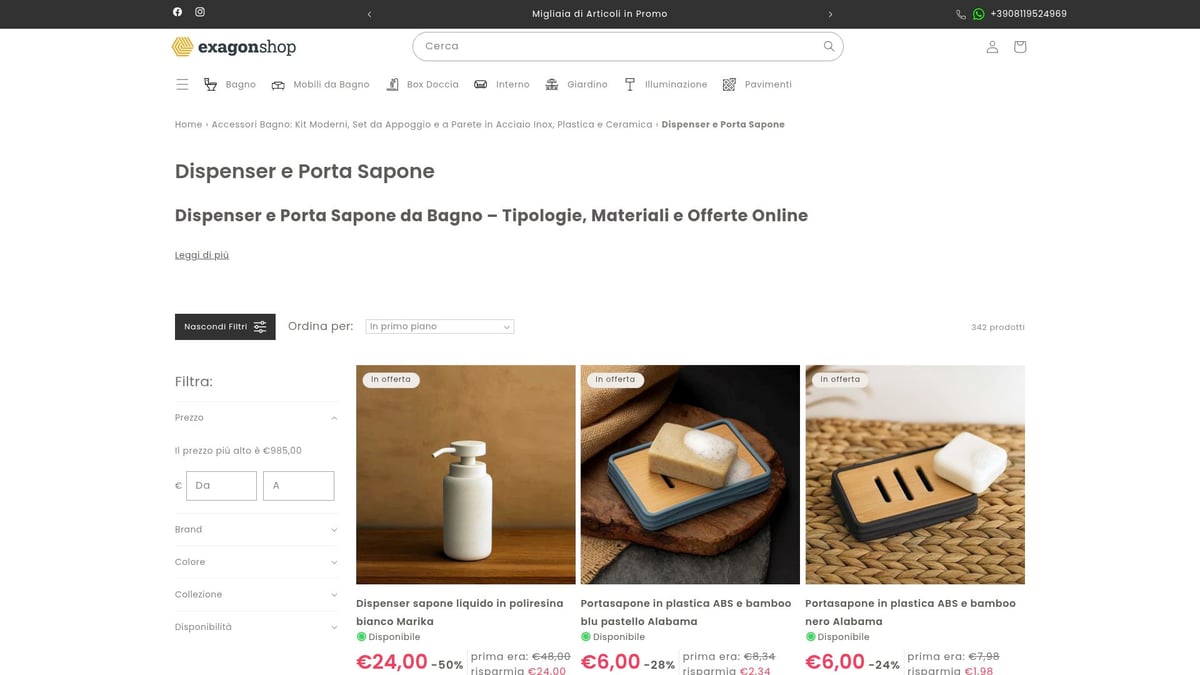 7 Accessori Bagno Moderni Essenziali per il 2026 - Dispenser Sapone Moderno – Igiene e Stile