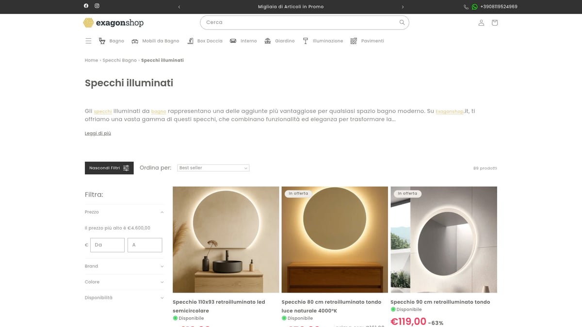 7 Accessori Bagno Moderni Essenziali per il 2026 - Specchio Bagno Illuminato – Tecnologia e Comfort