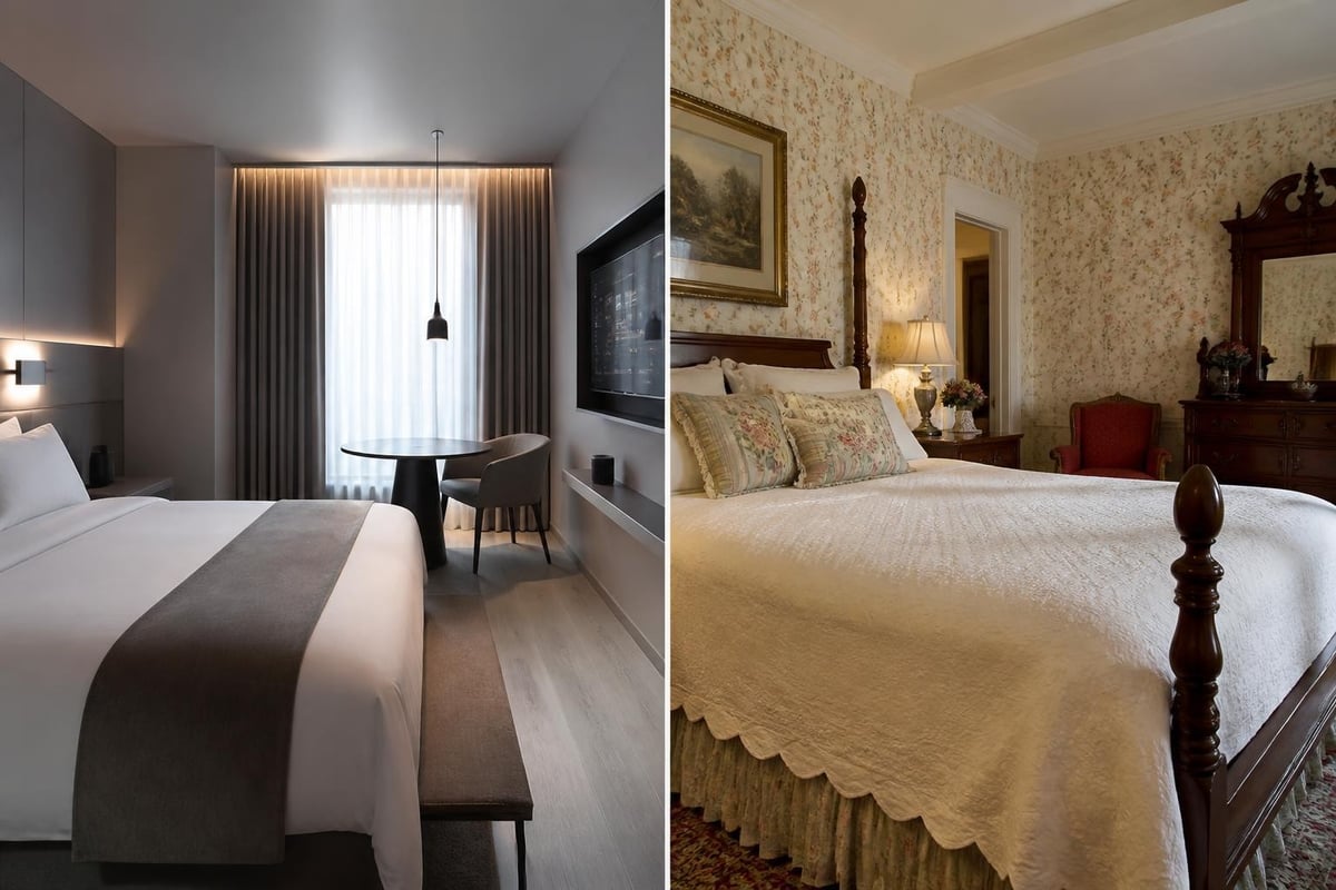 Modern vs traditional Ogunquit lodging