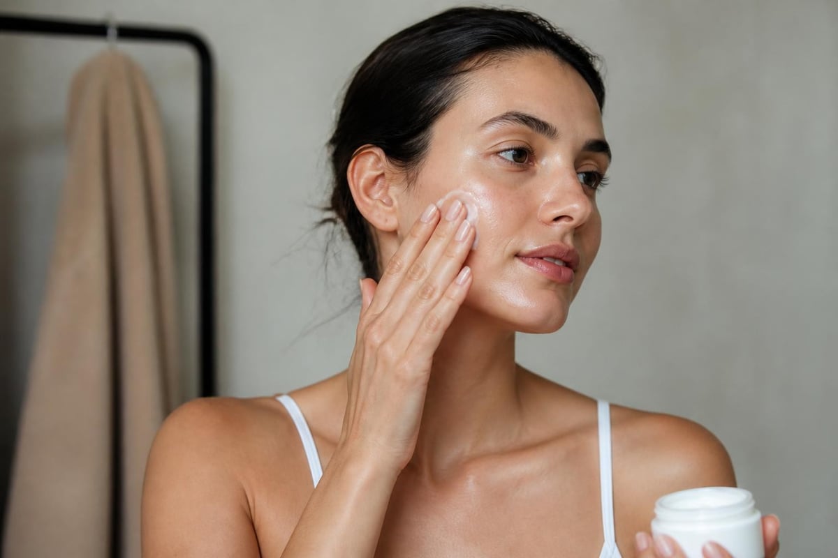 Moisturizer application