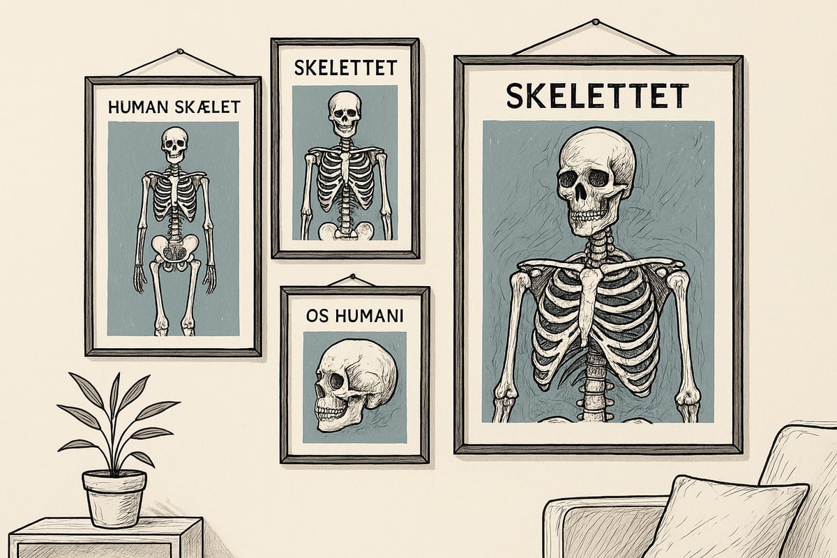 Sådan Vælger Du Den Rigtige Skelet Plakat