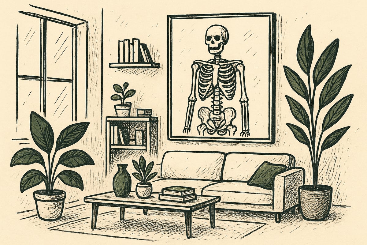 Indretning med Skelet Plakat: Kreative Idéer og Tips