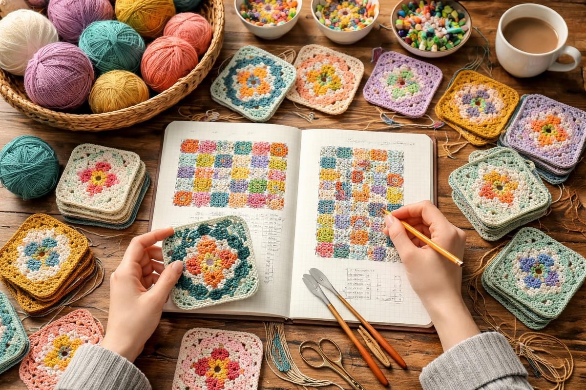 Granny square project planning