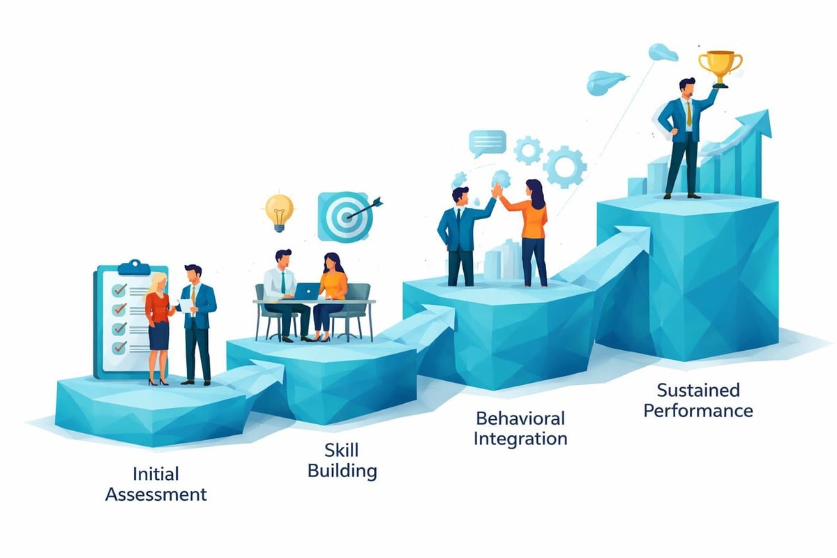 Leadership development intervention timeline