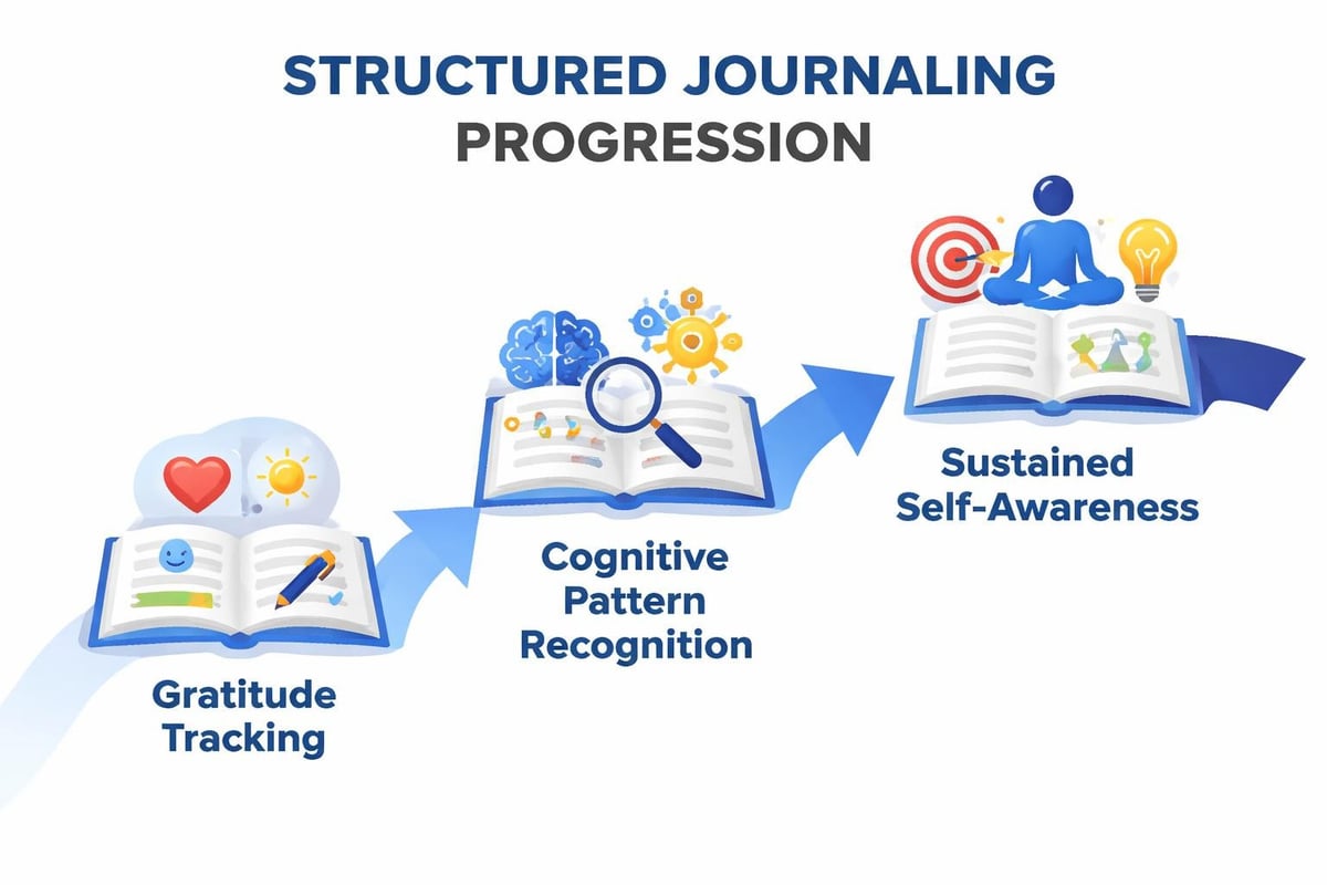 Journaling progression framework