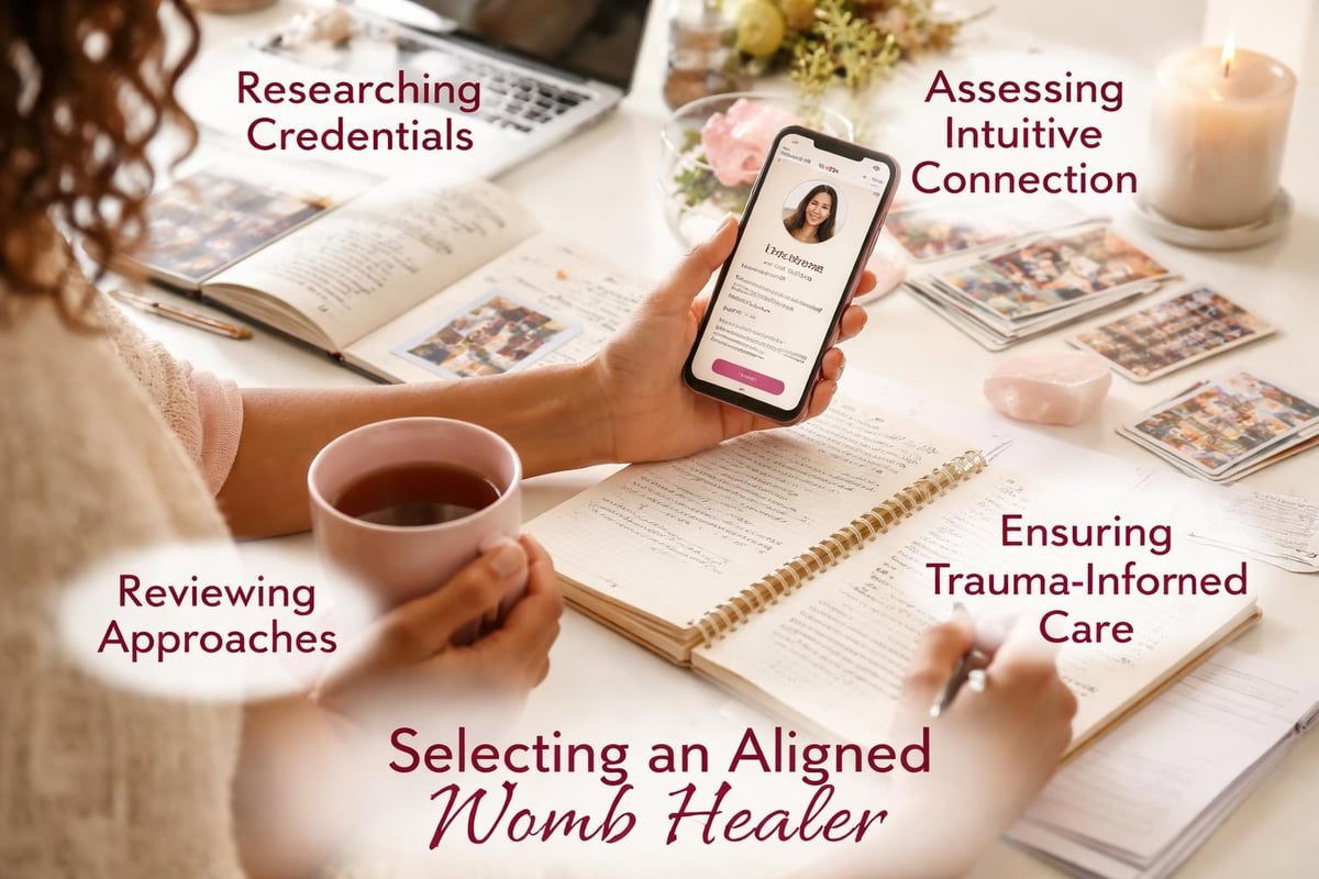 Choosing a womb healer