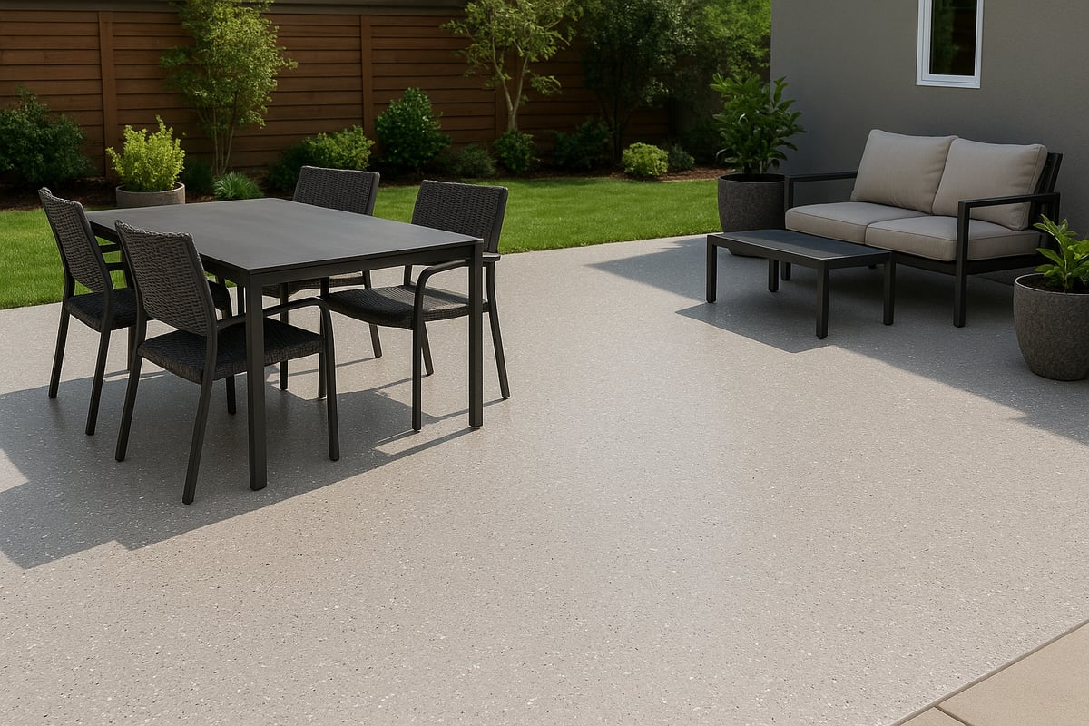 Maintenance and Longevity: Keeping Your Epoxy Patio Looking New