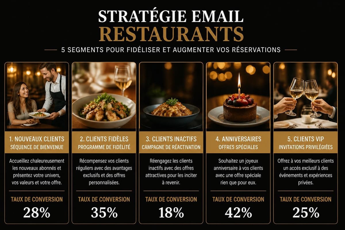 Restaurant email segmentation strategy