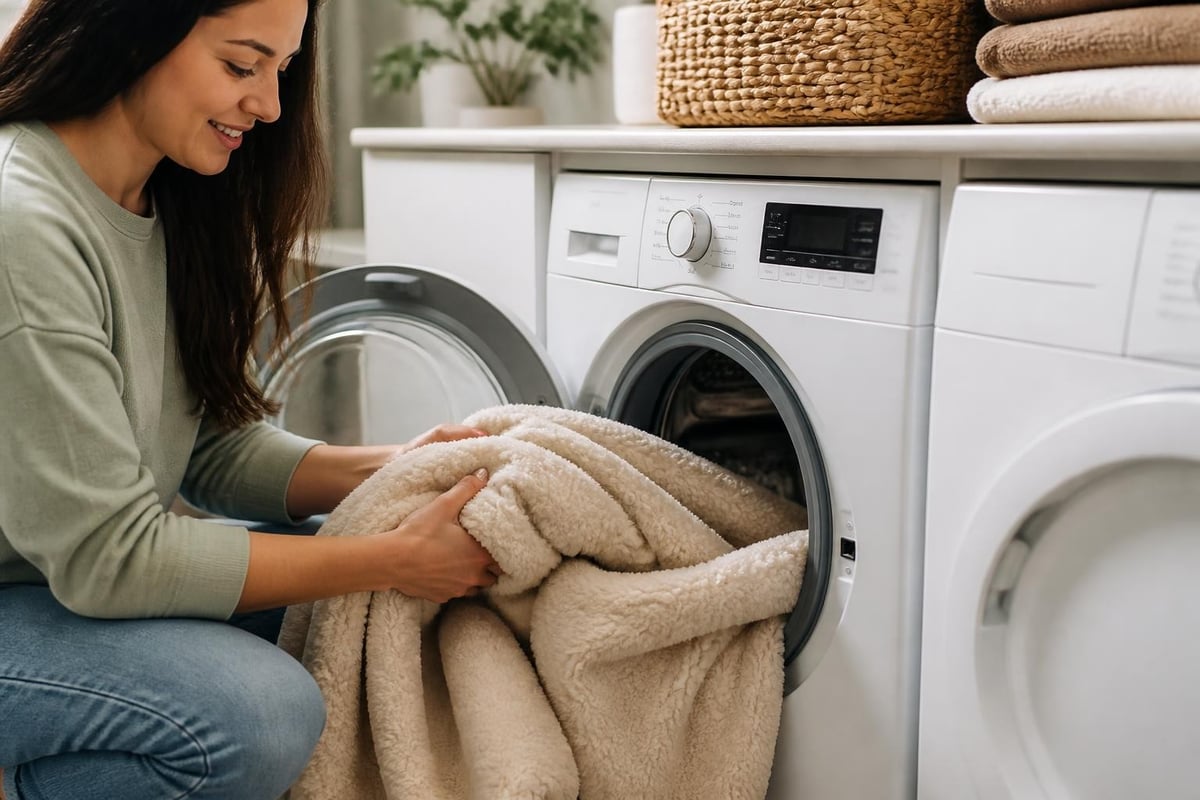 Fleece bedding care routine