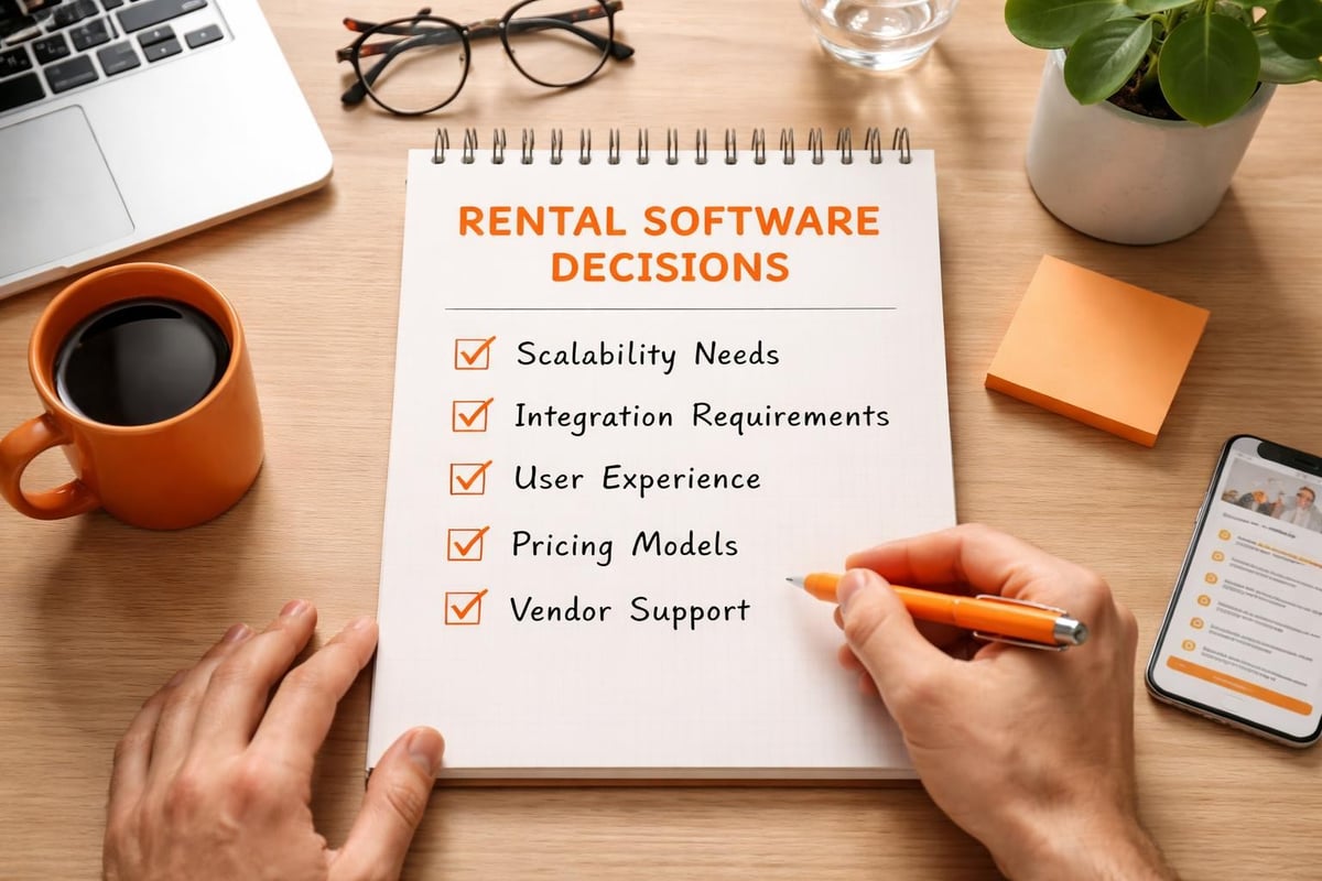 Rental Software Systems for Modern Businesses Software evaluation criteria
