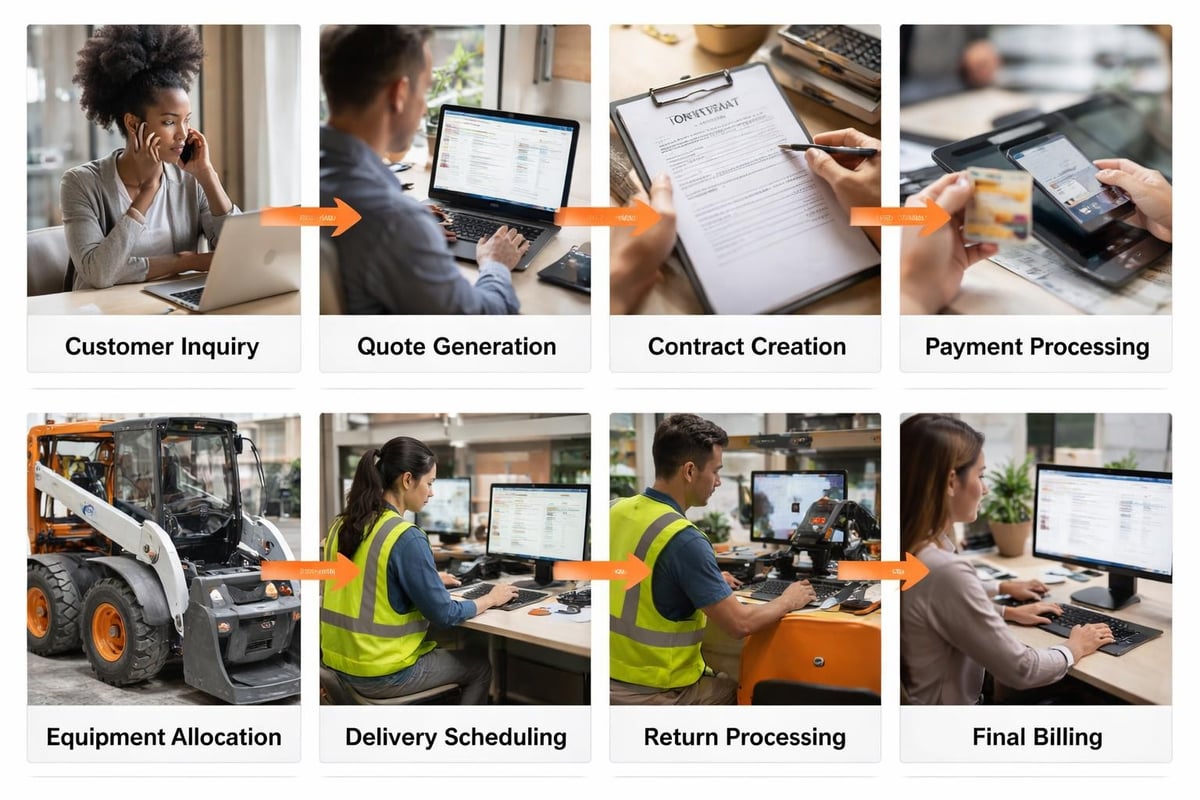 Rental Software Systems for Modern Businesses Rental workflow automation
