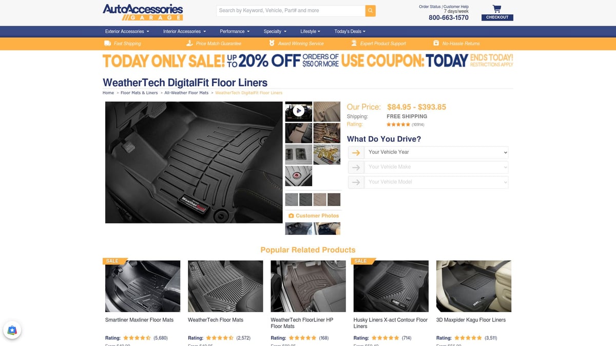 7 Best BMW 5 Floor Mats for Superior Protection in 2025 - WeatherTech DigitalFit Floor Liners