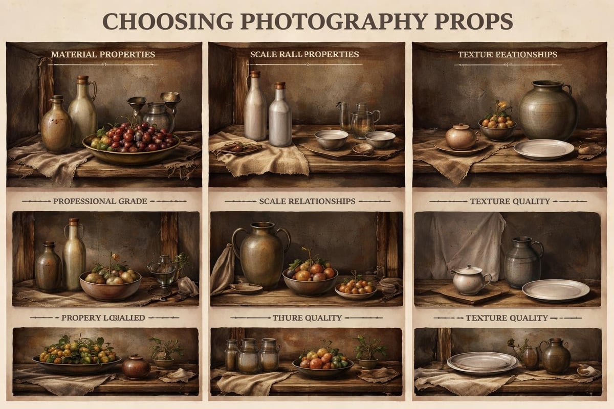 Prop selection for photography