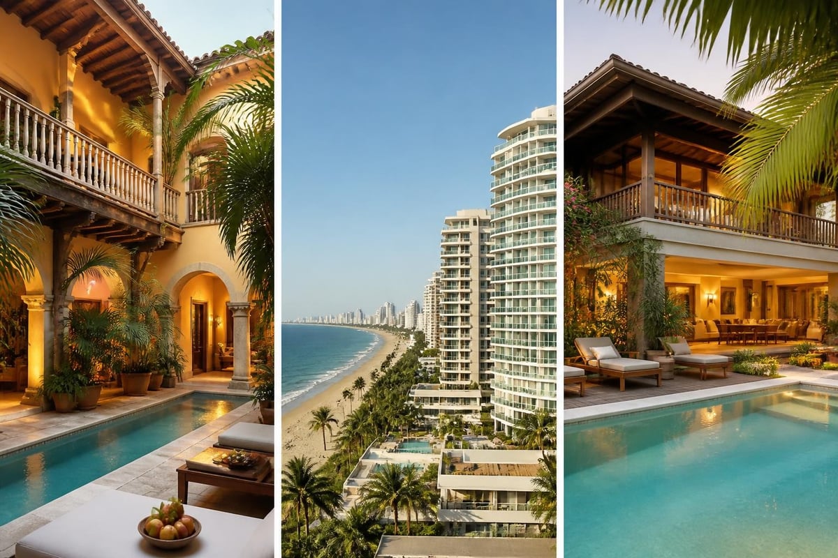 Luxury hotel categories in Cartagena