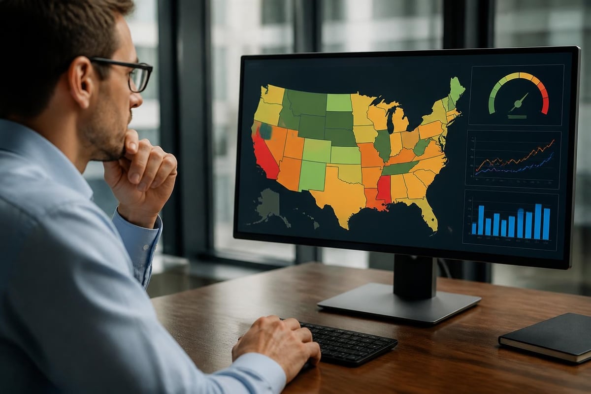 Multi-state tax nexus tracking