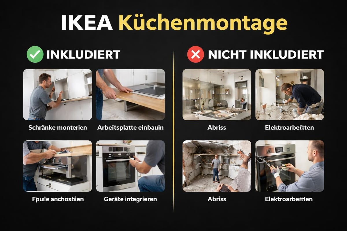 IKEA kitchen installation service scope