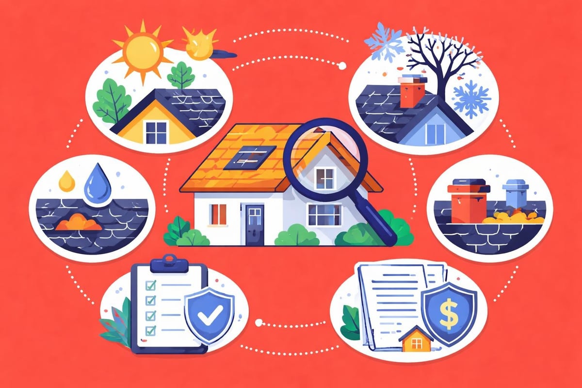 Roof maintenance inspection checklist