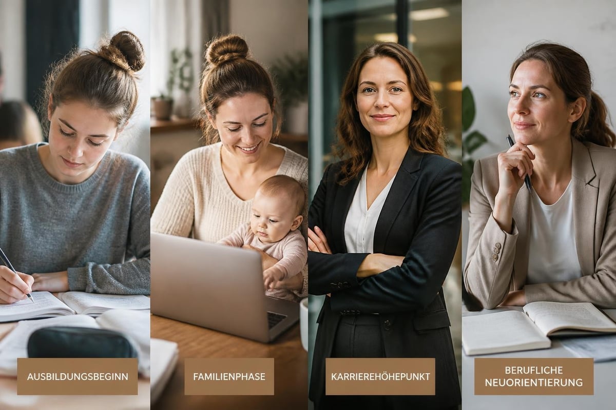 Frauen in verschiedenen Lebensphasen