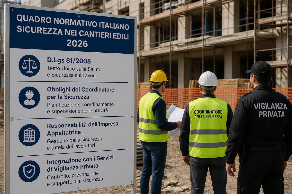 Normativa sicurezza cantieri