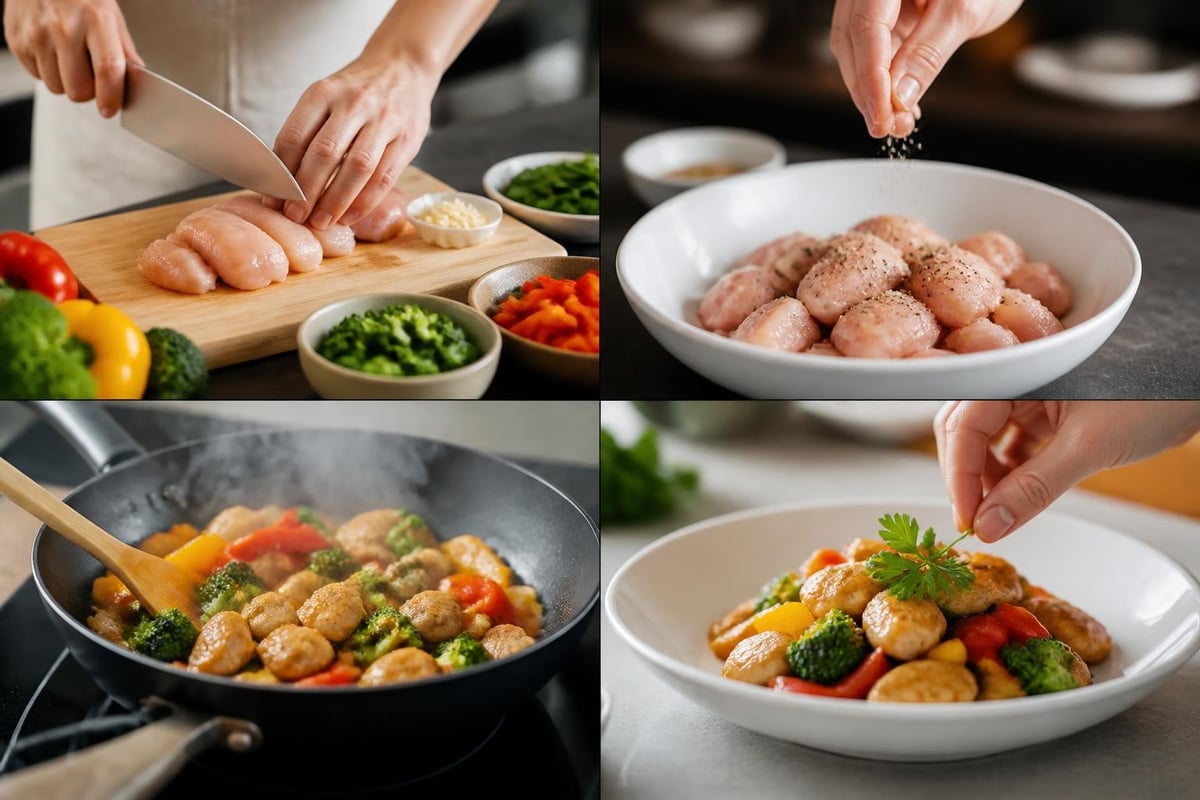 Proses memasak praktis
