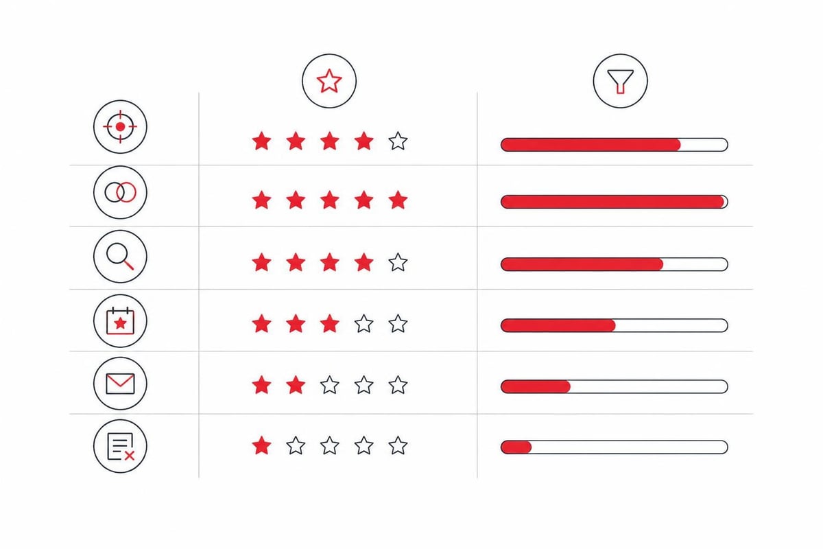 Lead source quality comparison