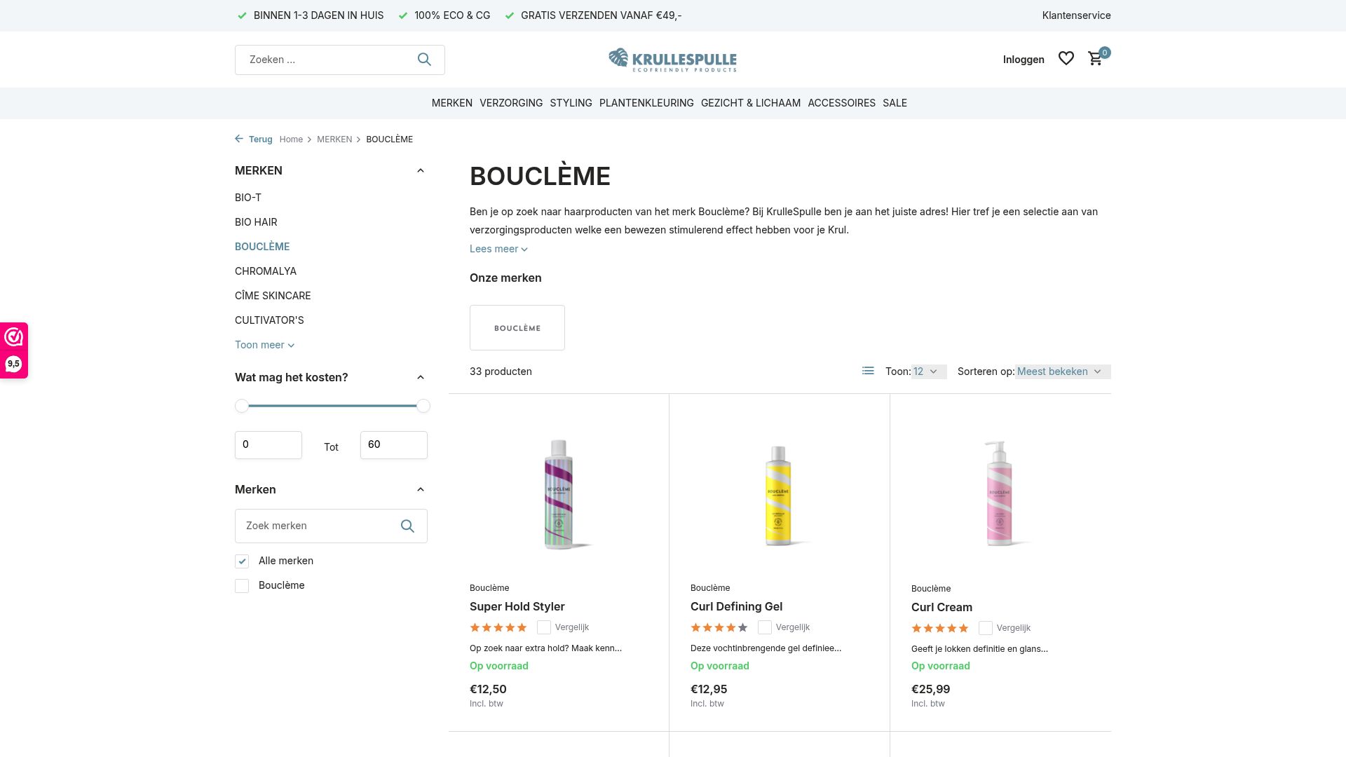 Top 7 Producten Voor Krullen Die Je Moet Proberen In 2025 - Bouclème Curl Cream