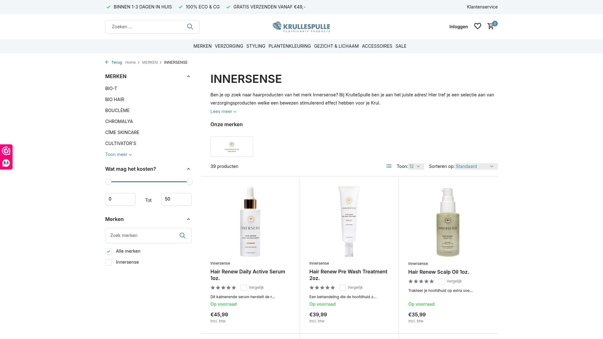 Top 7 Producten Voor Krullen Die Je Moet Proberen In 2025 - Innersense I Create Hold Gel