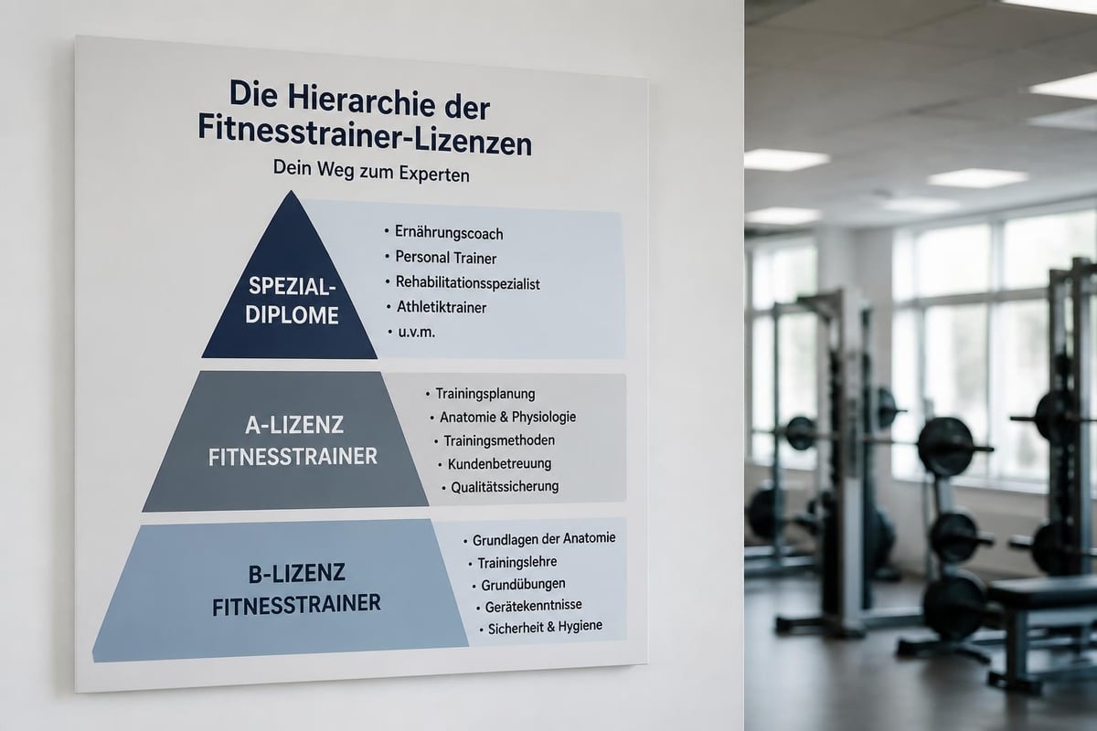 Lizenzstruktur Fitnesstrainer