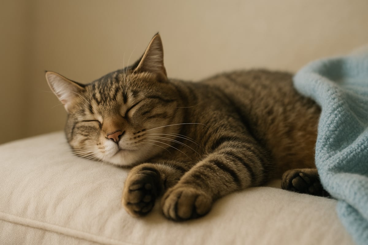 Pawtounes - Guide Complet Sur Le Sommeil Du Chat En 2026 - Les Phases et Cycles du Sommeil Félin
