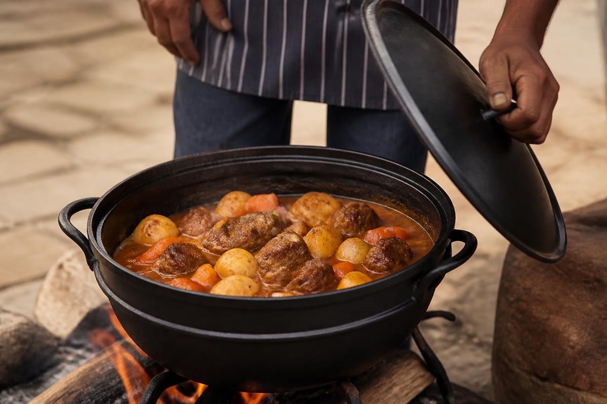 Traditional South African cooking methods