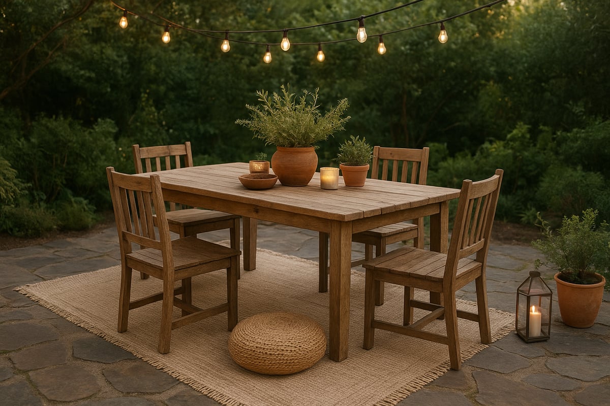 Styling Tips for Rustic Outdoor Table and Chairs in 2026