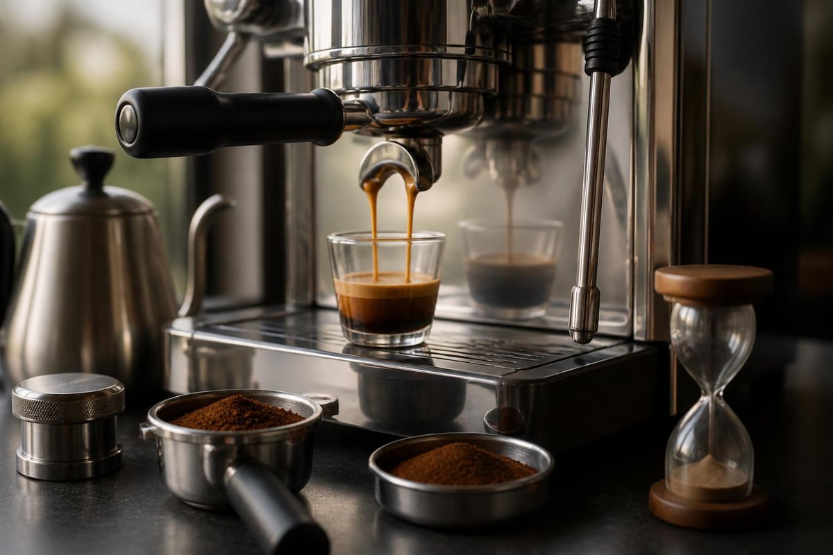 Paramètres extraction espresso