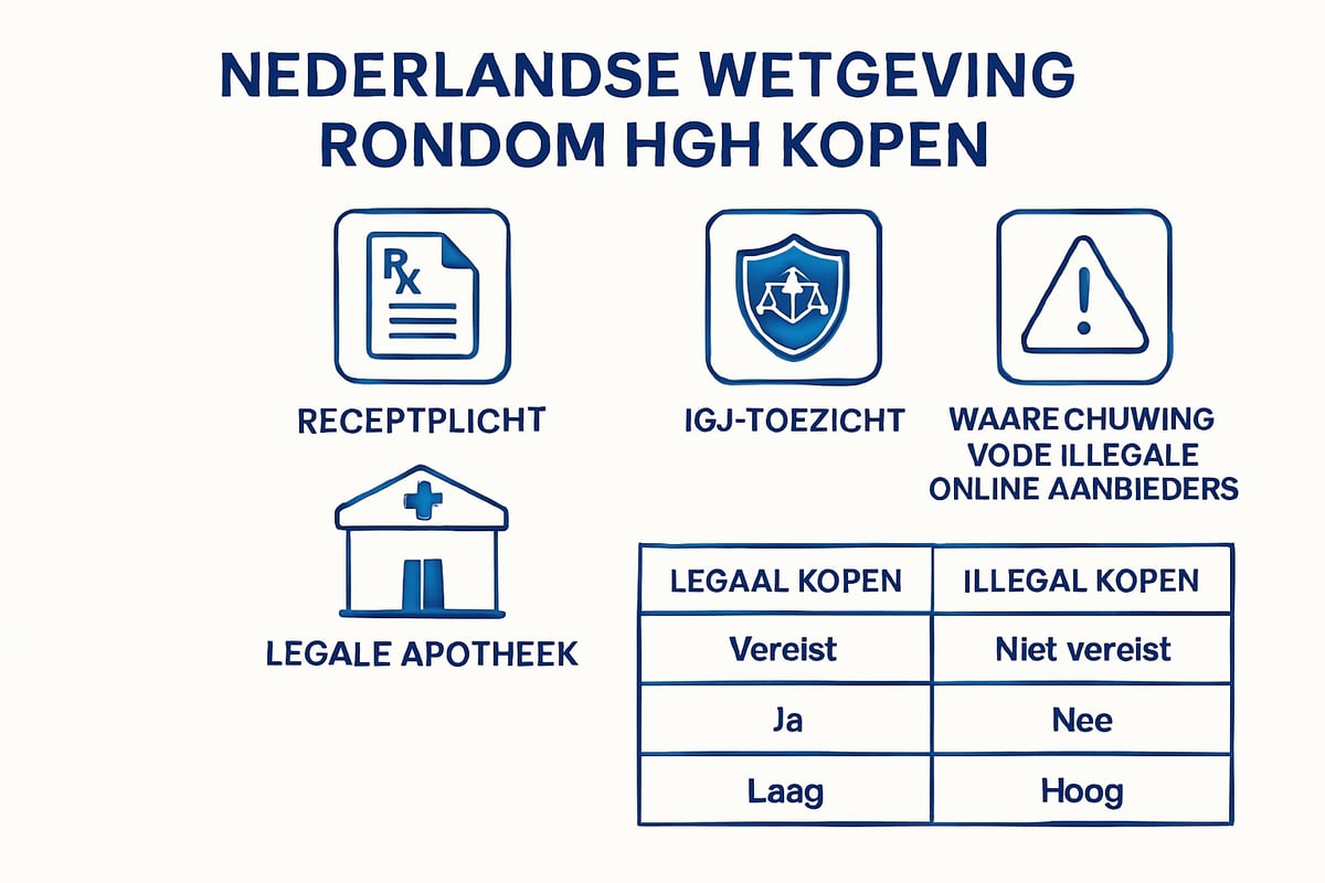 Wetgeving, Legale Status en Betrouwbaar HGH Kopen in Nederland