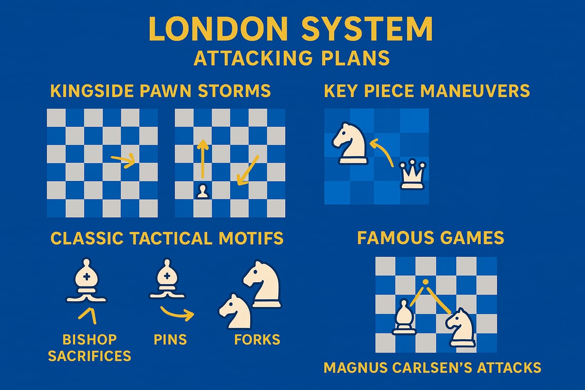 Key Attacking Ideas and Tactical Themes in the London System