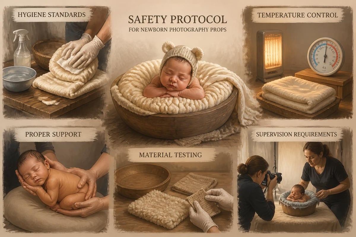 Newborn photography safety checklist