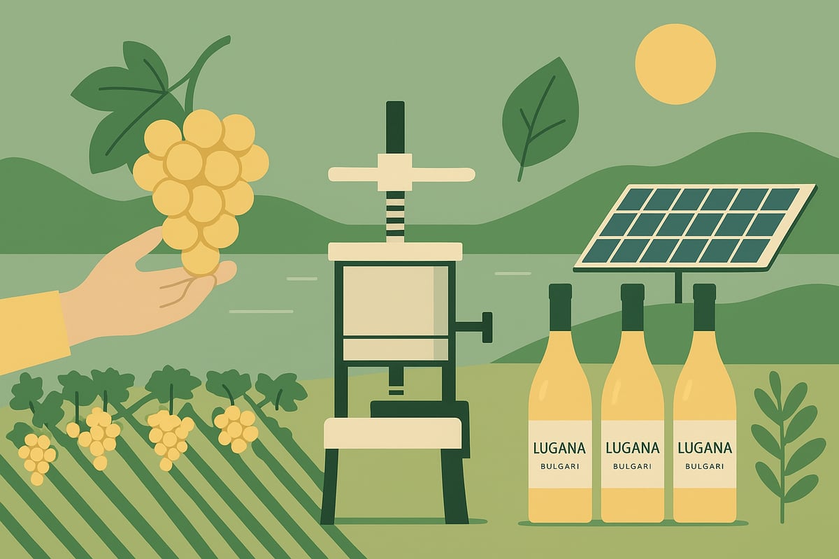 Come si Produce il Lugana Bulgarini: Dalla Vigna alla Bottiglia