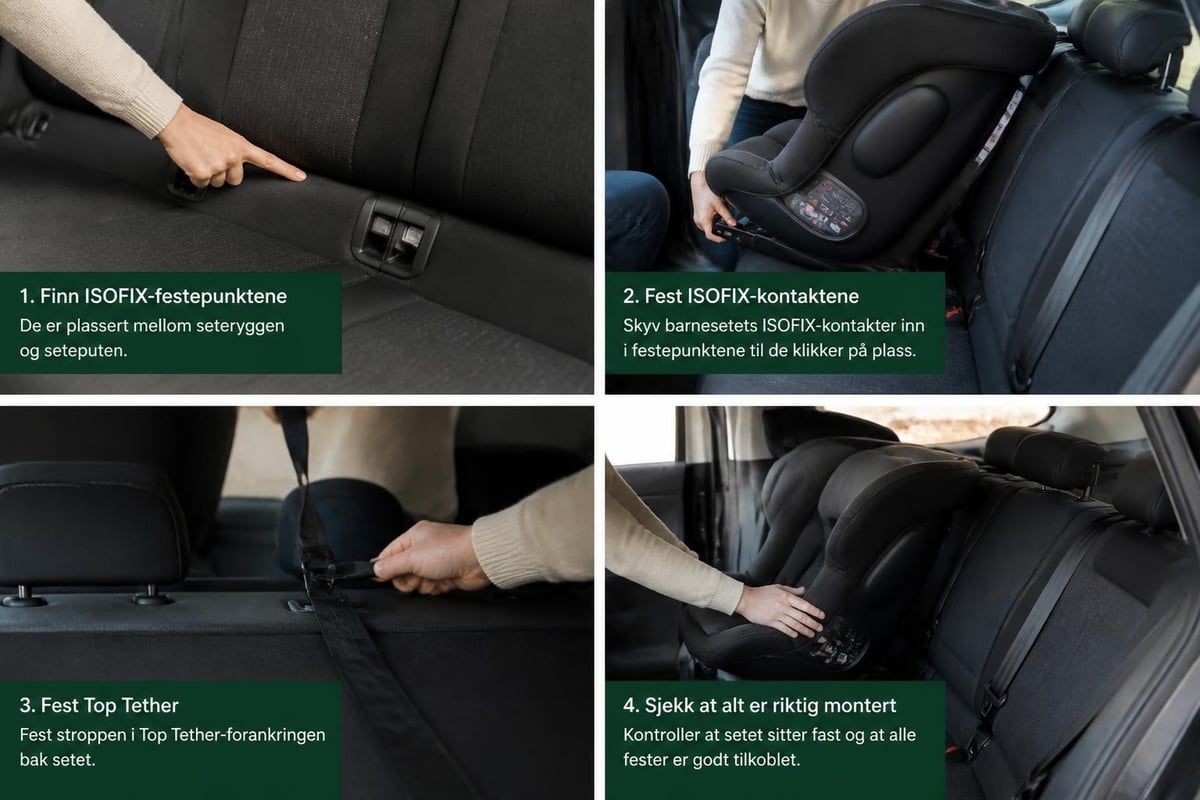 ISOFIX installation guide for Skoda