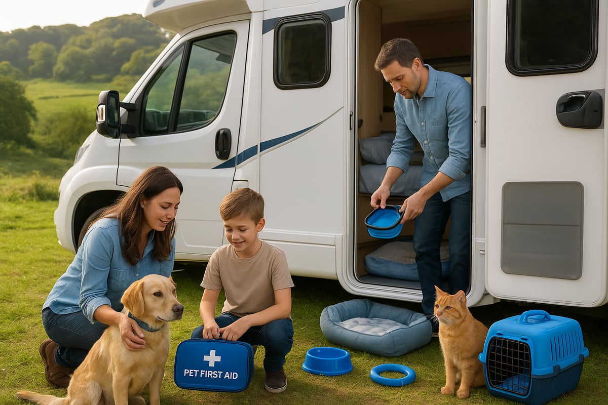 Preparing Your Pet for Motorhome Travel
