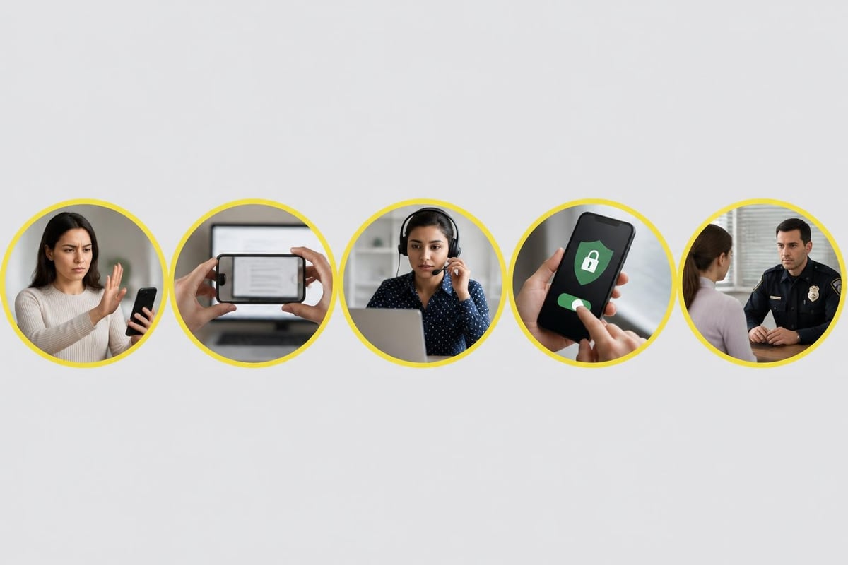 Step-by-step scam response protocol for Upwork freelancers
