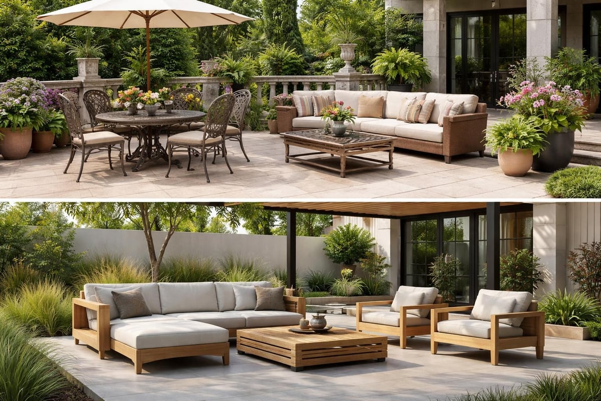 Contemporary patio design evolution