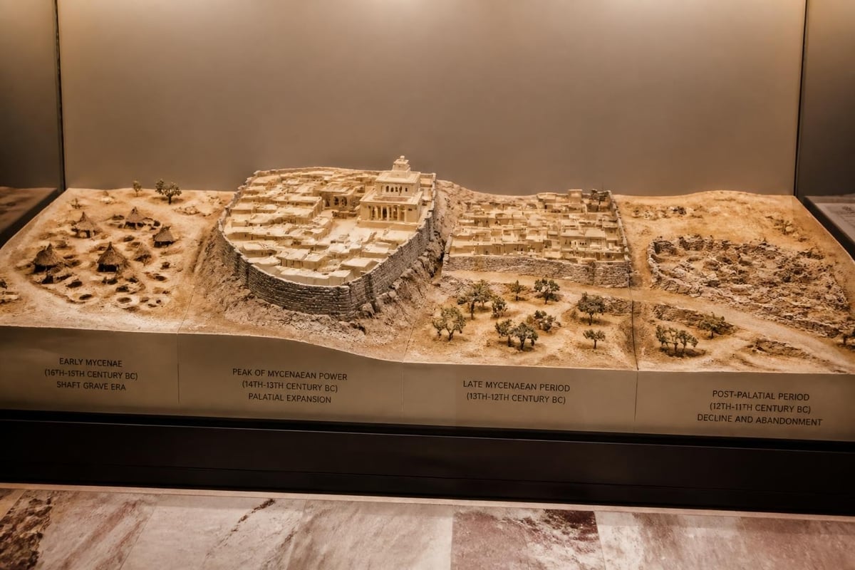 Mycenaean civilization timeline