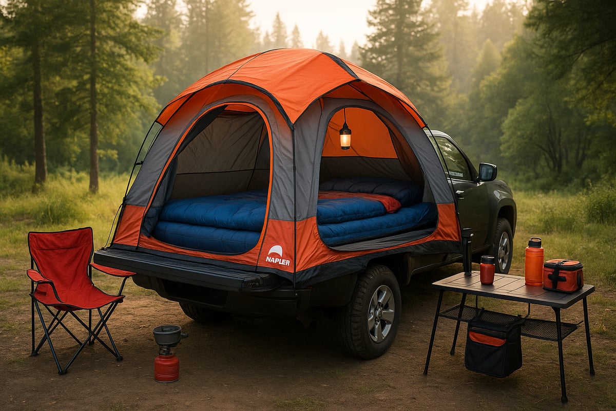 Essential Gear & Accessories for Napier Truck Bed Tent Camping