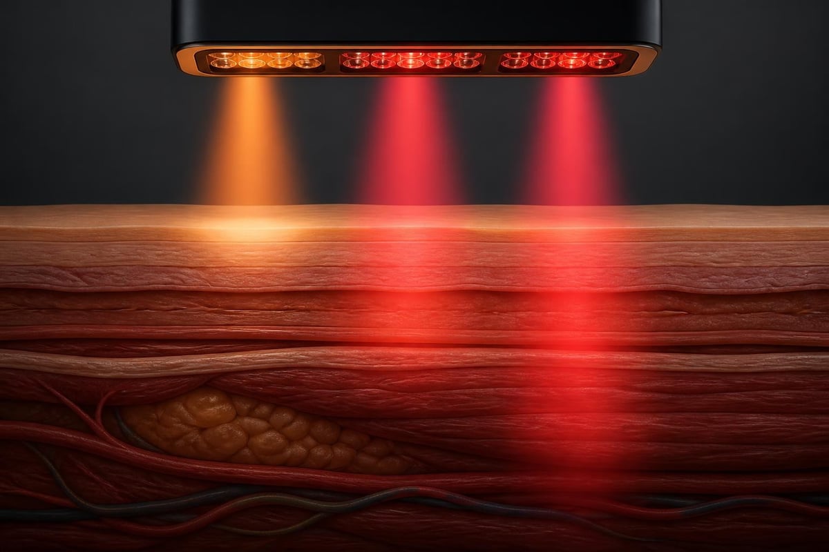 Infrared wavelength penetration