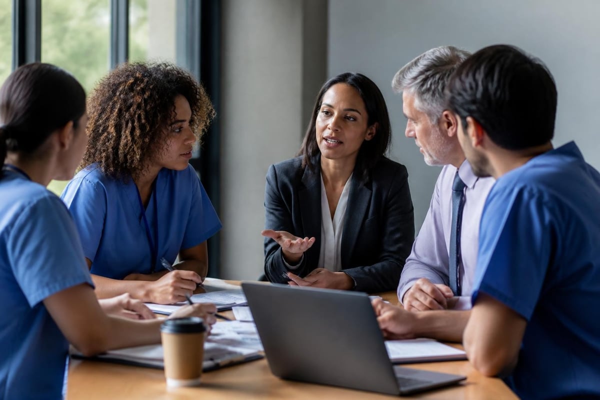 Healthcare manager workflow