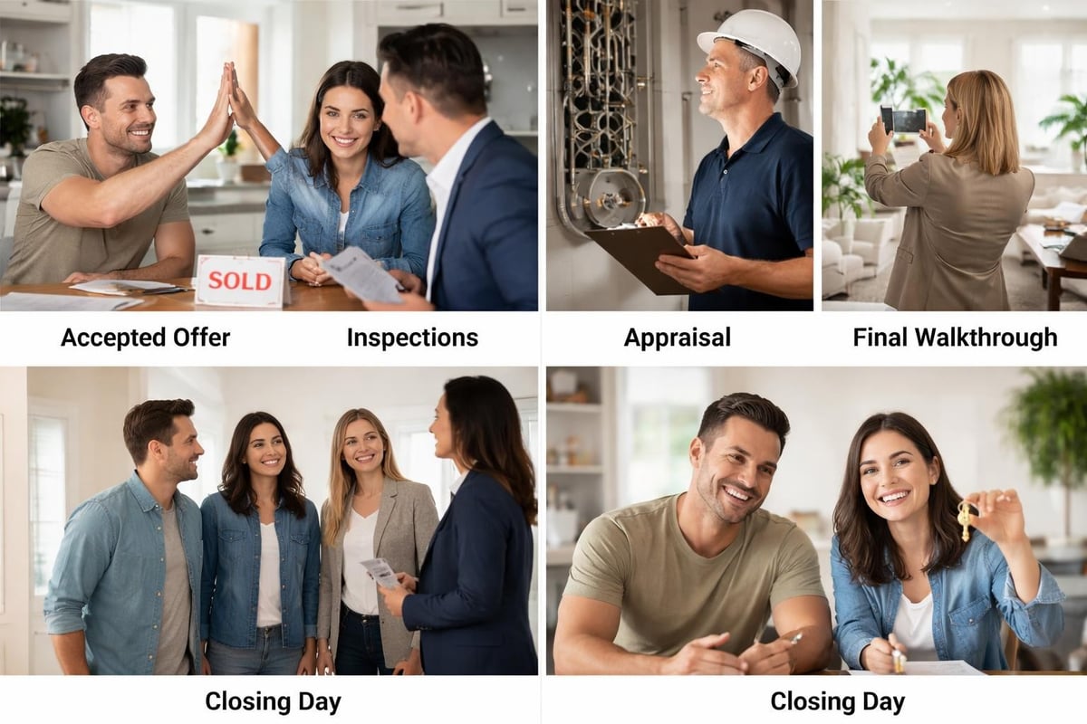 Closing process timeline