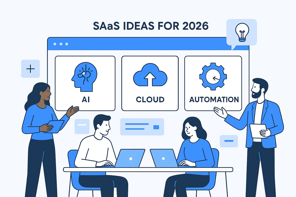 12 Innovative SaaS Ideas to Launch in 2026